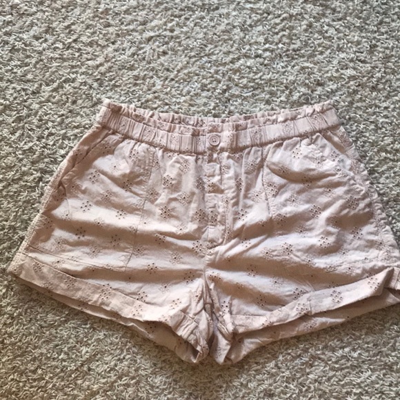 aerie Pants - Aerie women’s blush pink shorts size L